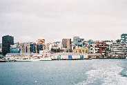 Leaving Lambton Quay on the Lynx