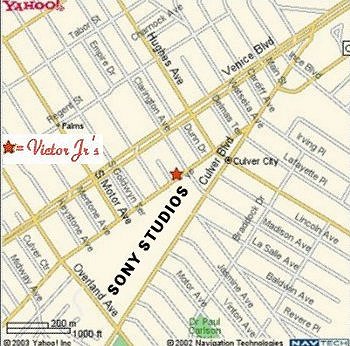 Map to Victor Jr's
