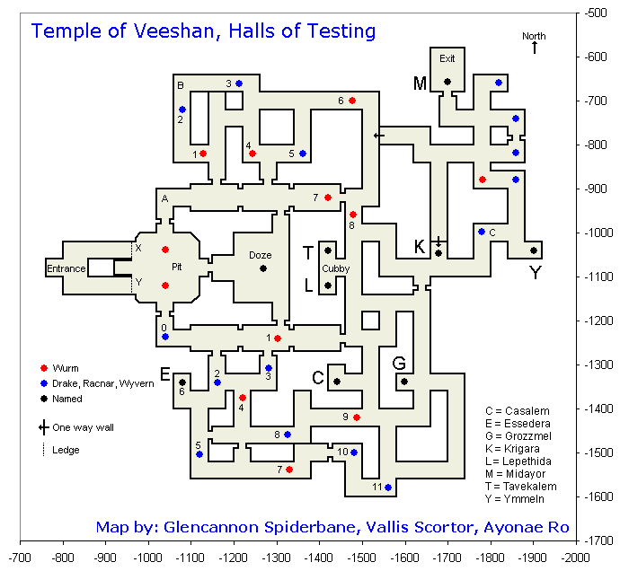 Halls Of Testing Map