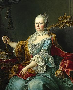 Klicken Sie die Kaiserin, um die lustige Seite von Mozart zu hren, einem ihrer Untertanen