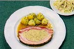 gefüllte Schweinebrust