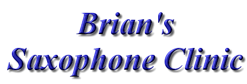 Brian's Saxophone Clinic Title