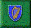Irish Shield with Harp