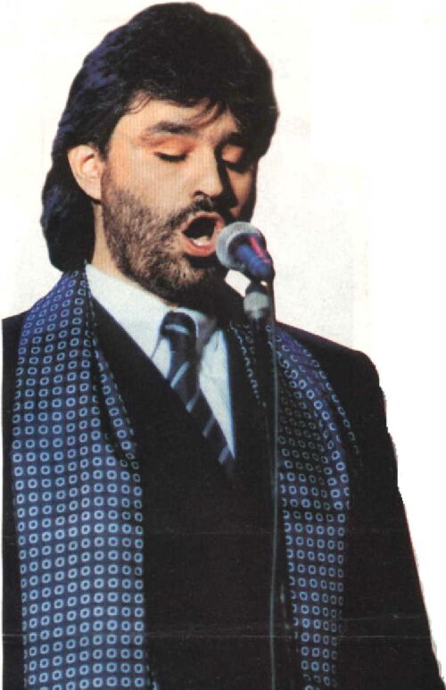 Andrea Bocelli at the Oscars