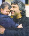 Andrea and his son