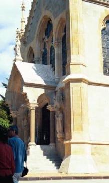 Entrance to the Chapel at Mayerling