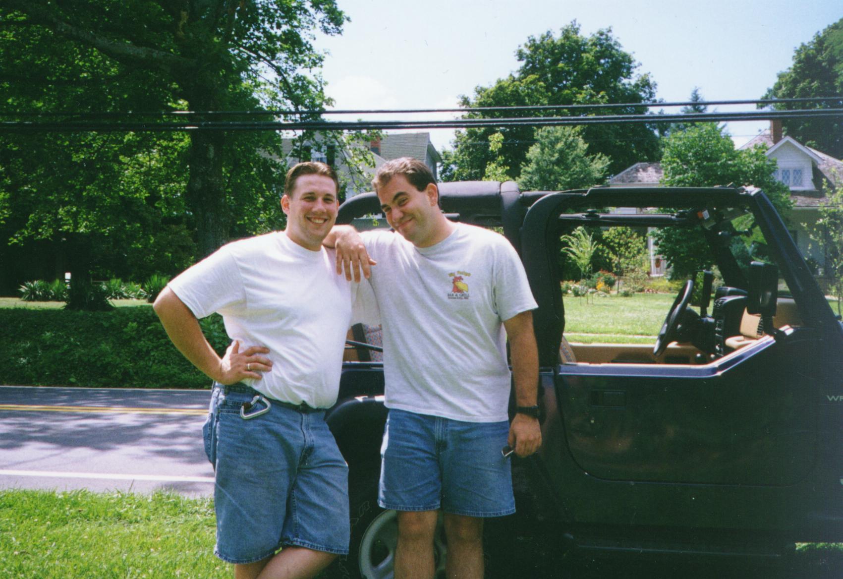 Me, Craig et le jeep!