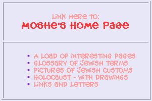 Moshe's Home Page