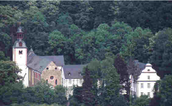 Abteikirche Sayn und Abteigebude