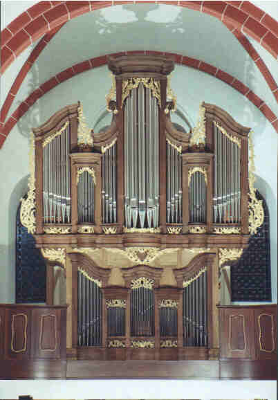 Stumm-Orgel von 1778 in der Abteikirche zu Sayn