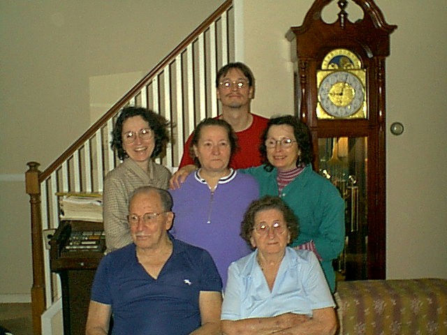Me, My Mom, Her sisters, and my Grandparents...