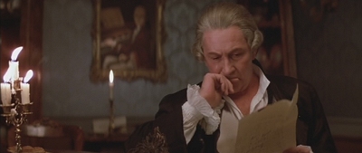 Leopold Mozart se z dopisu od svého syna dočítá o zasnoubení s Konstance
