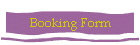 Booking Form