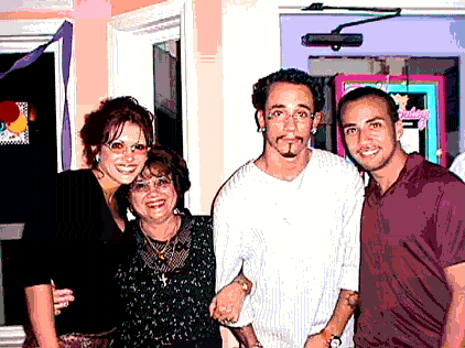 Amanda Mrs.Mclean Howie and Aj At Howies Birthday