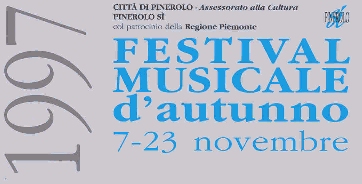Festival musicale d'autunno 1997 - Pinerolo