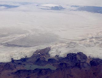 The Icelandic Highlands from the plane