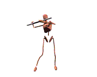 flute player