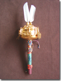 Maraca ceremonial - Calima