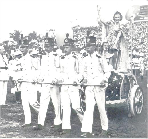 Halftime at Orange Bowl Game 1947