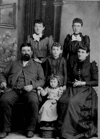 Charles Wesley Benight and family