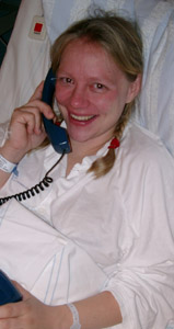 Trtt, glad, ringande mamma.