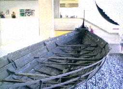 Et af vikingernes krigsskibe