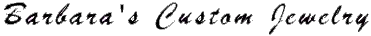 Barbara's Custom Jewelry Logo