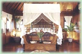 Upstair bedroom Frangipani Villa
