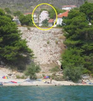 Apartments Peric-120 m  from the  beaches