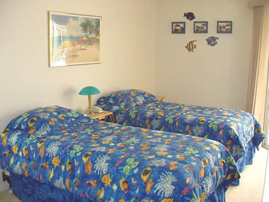 Guest bedroom  at Villa Royal Palm