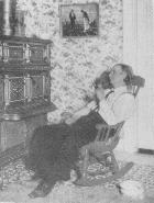 Charles Villeneuve pictured with a nephew in 1938