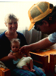 Elaine, Perry and Brittany