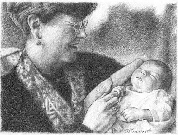pencil-grandmother
