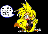 Cloud: Man!! I hate it when the others dump the 'guide the lost guests job' on me!! Even the world's best guide can't find his way around this crazy website!!