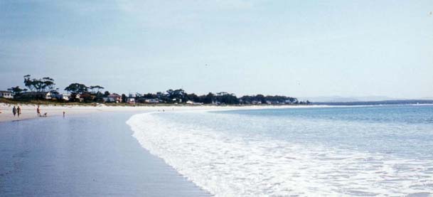 North end of beach