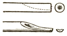 preparing the reed