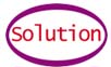 Solution