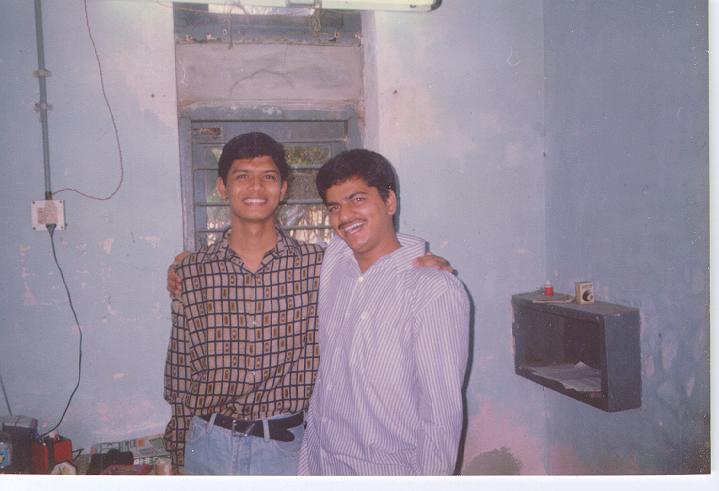 Me with my best friend Pradeep 