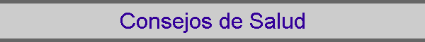 Consejos de Salud