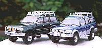 Toyota Land Cruiser and Mitsubishi Pajero