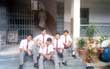 The Big 5 - Nilav - Ravi - Joesph - Yogesh - Kuldip - (Fr. Rector on the stairs) - DBL 