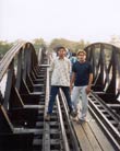 Sher & Kuldip - The Bridge on River Kwai - Kanchanaburi - WUT