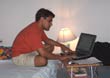 Working on Laptop - WUT