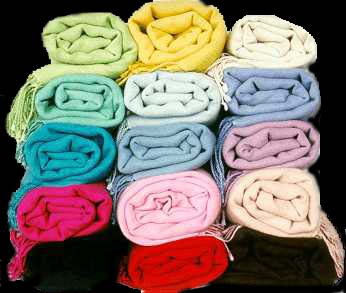 Rolled Shawls