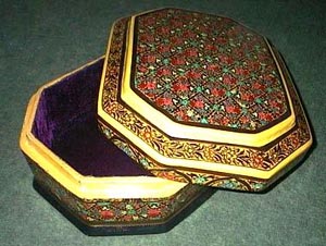 Papermache Jewel Box