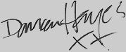 Darren's Autograph