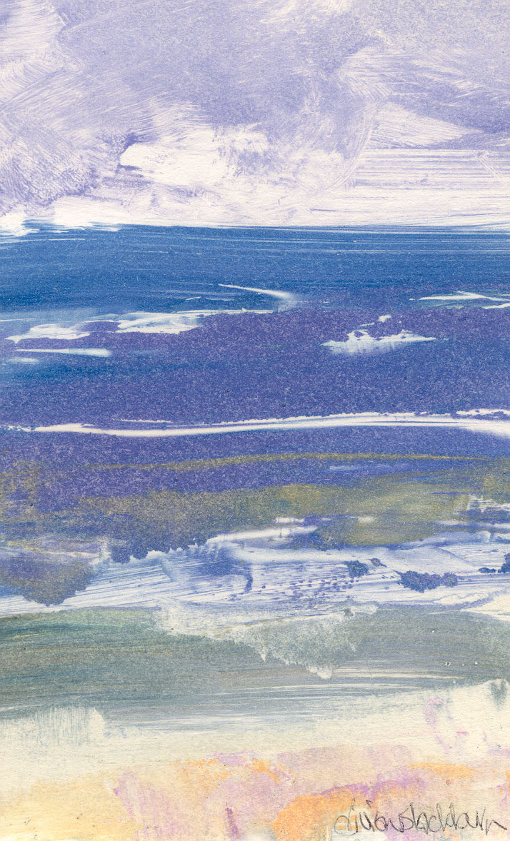 summer day 2 monotype on paper