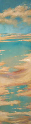 Tide going out, Norfolk Coast, approx 4ft tall, oil/mixed media on canvas