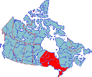 l'Ontario dans le Canada...