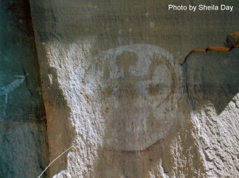 Rock art at Betatakin